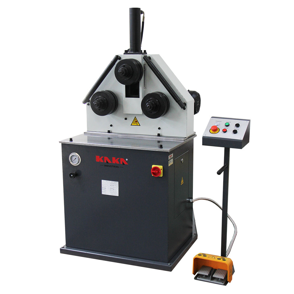 (PRE-ORDER)Kaka Industrial HRBM-40HV hydraulic round bending machine