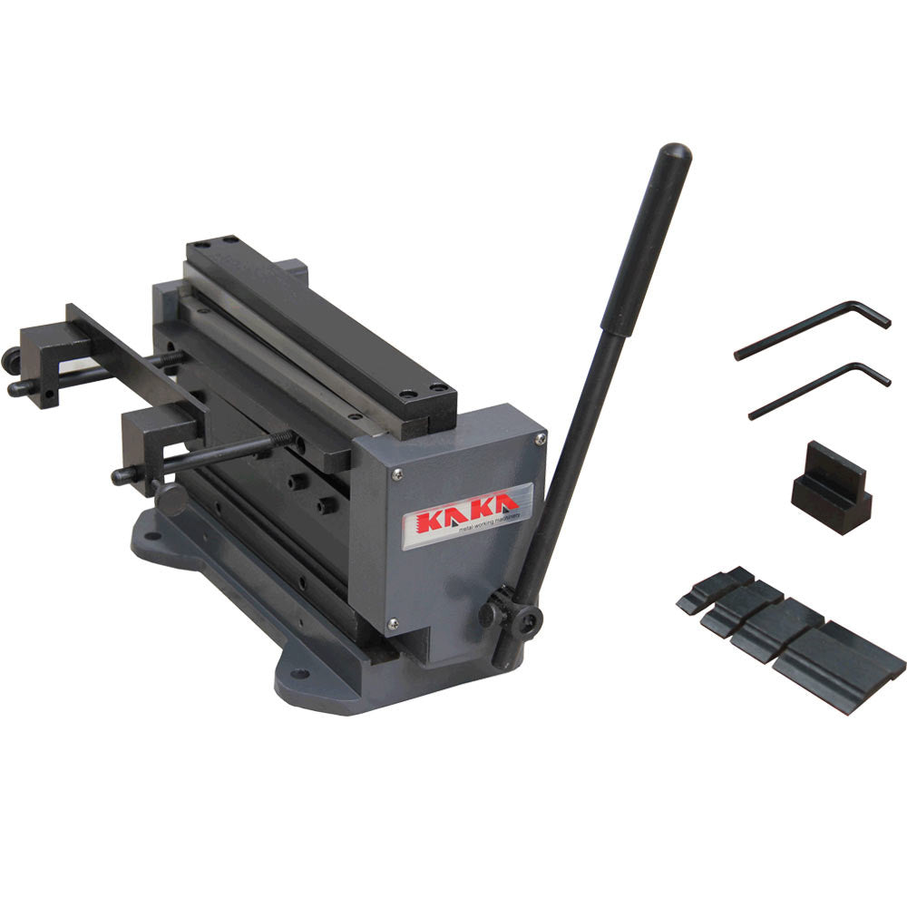Combinaison manuelle de mini cisaillement/frein de 8 pouces, machine de cisaillement de freins de tôle 