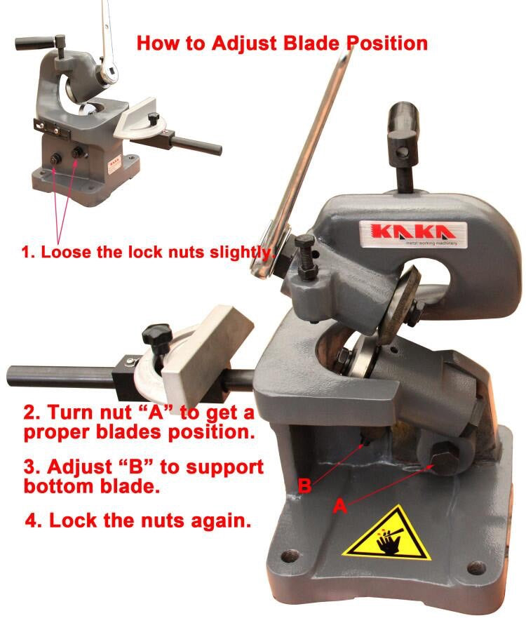 MULTI-PURPOSE THROATLESS SHEET METAL SHEAR MMS-3