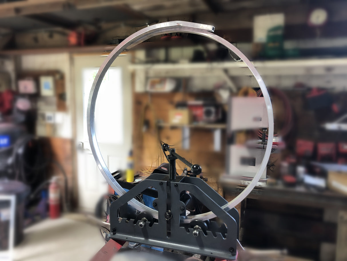 Kaka Industrial TR-60 Cintreuse à rouleaux manuelle pour tubes 