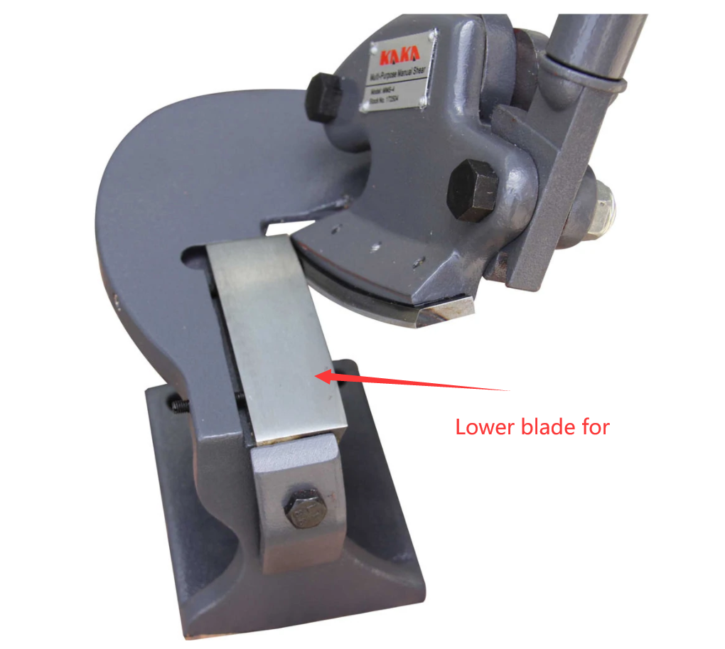 Lower blade for MMS-4