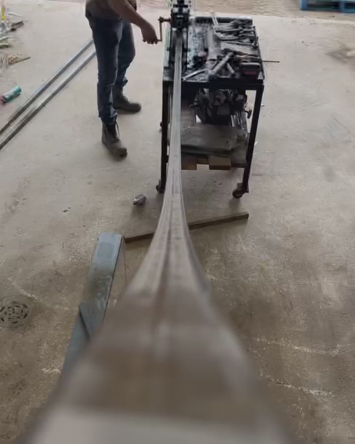 TR-40 Solid Construction Square and Rectangular Tube roll Bender