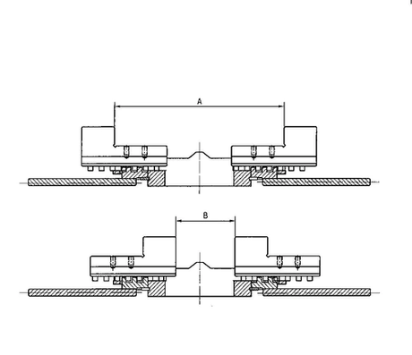 Mandrin de positionneur de soudage Kaka Industrial WPC-200 (pour positionneur de soudage WP-220)