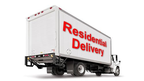 Private residential/ limited access delivery without tailgate service
