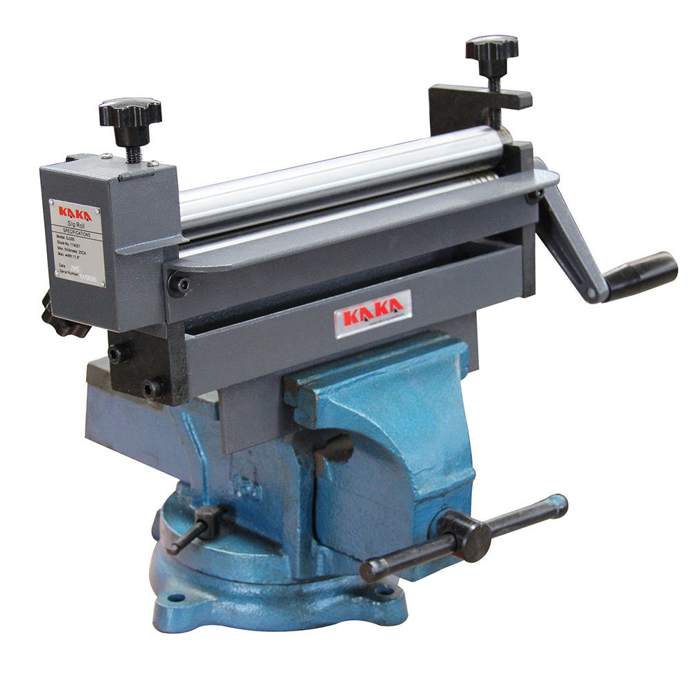 Kaka Industrial Sj300 Rouleau de glissement de largeur de formage de 12 pouces, capacité de calibre 20